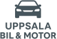uppsala bil & motor logo transparent